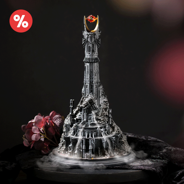 Barad-dûr Backflow Räucherwasserfall Miniatur Replik - Der Herr der Ringe