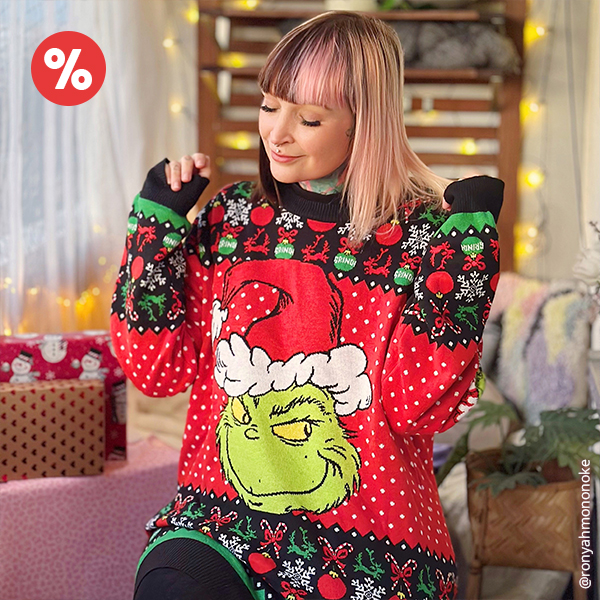 Der Grinch - Christmas Grinch Strickpullover