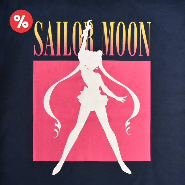 Sailor Moon - Silhouette T-Shirt blau