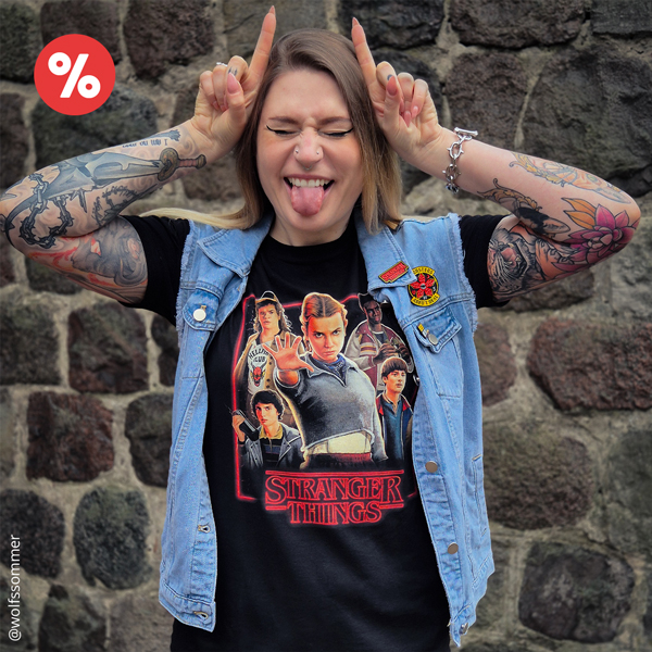 Final Season Characters T-Shirt - Stranger Things 