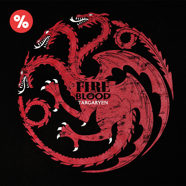 Game of Thrones House Targaryen T-Shirt