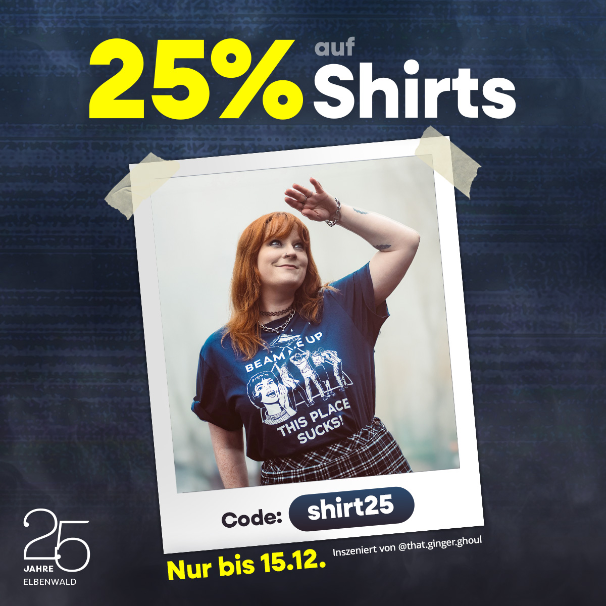 25% auf Shirts - Code: shirt25