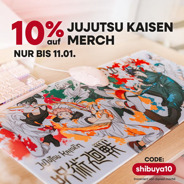 10% auf Jujutsu Kaisen Merch - Code: shibuya10
