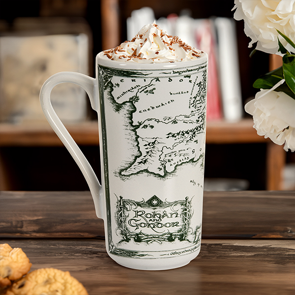 Der Herr der Ringe - Rohan und Gondor Karte Tasse - 14,95 €