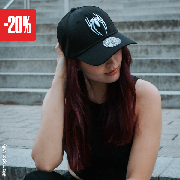 Spider-Man - White Logo Basecap - -20%