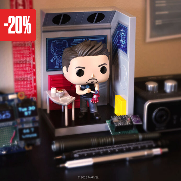 Iron Man - Tonys Werkstatt Funko Pop Nooks Diorama - -20%