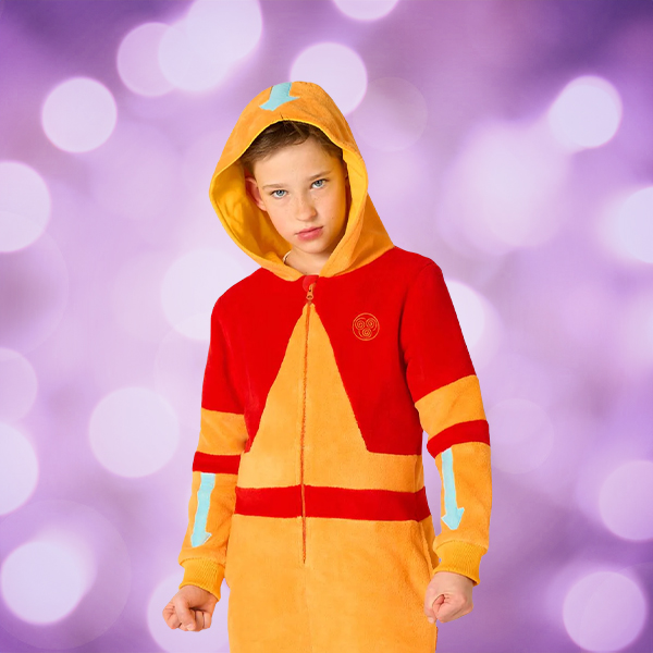 Avatar The Last Airbender - Aang Plüsch Onesie für Kinder