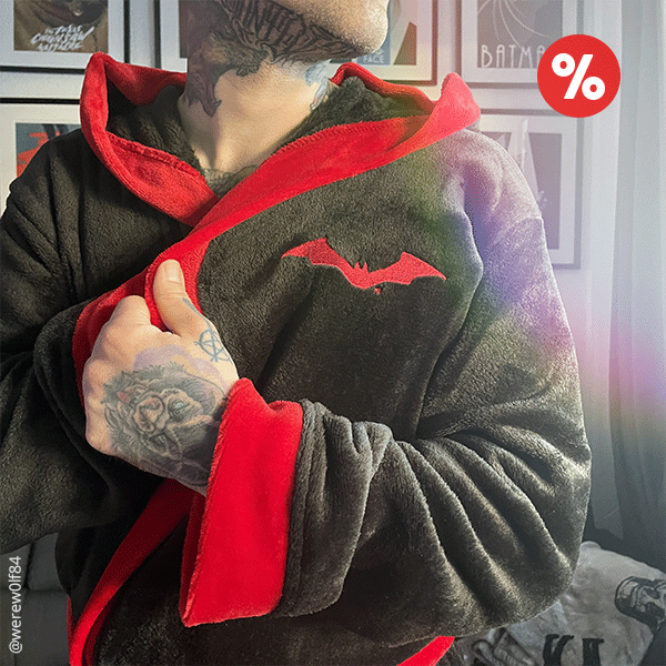 The Batman - Logo Bademantel