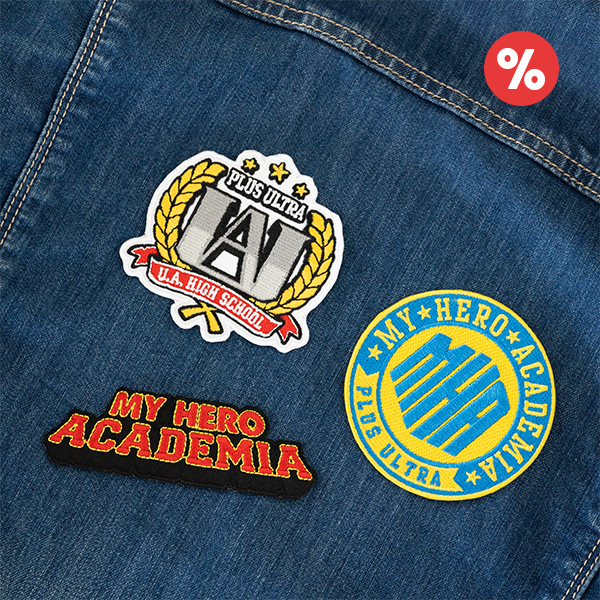 My Hero Academia - Aufnäher 3er Set