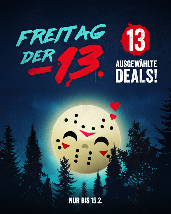Freitag der 13. - Jetzt spooky sparen