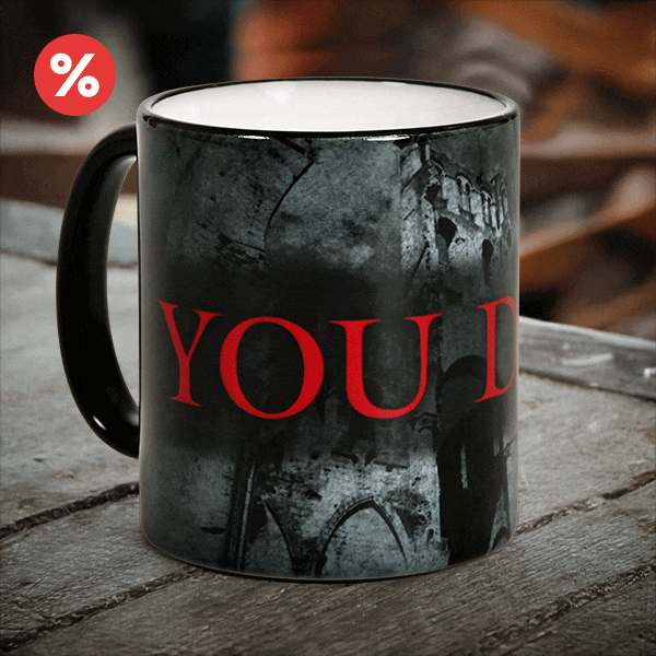 You Died Tasse für Elden Ring Fans