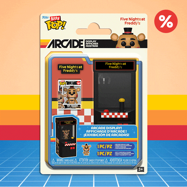 Five Nights at Freddys - Freddy Funko Bitty Pop Arcade Figurenset