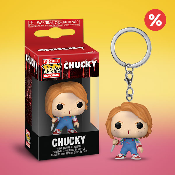 Chucky - Scarred Chucky Funko Pop Schlüsselanhänger