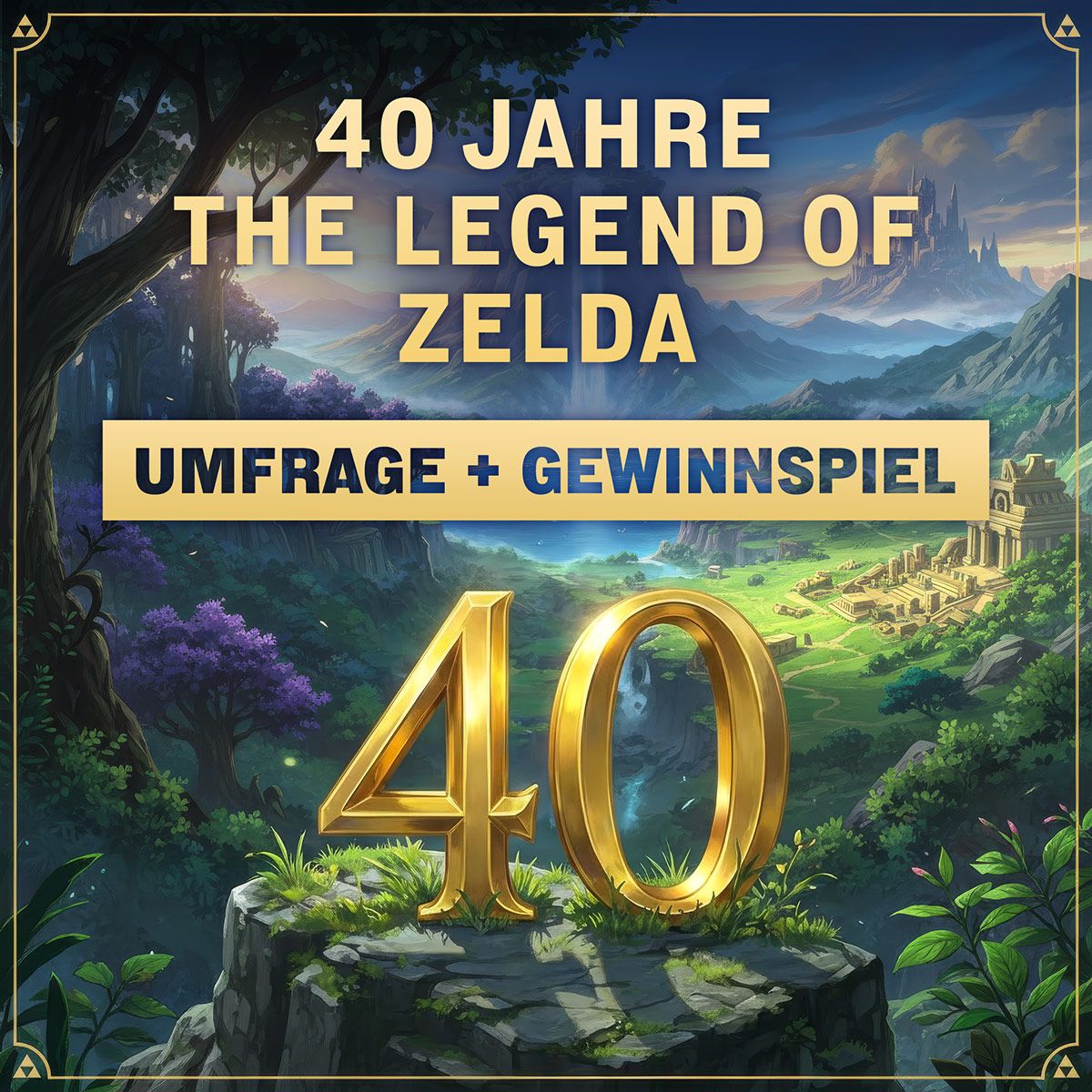 40 Jahre The Legend of Zelda - Umfrage + Gewinnspiel