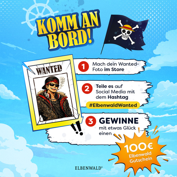 One Piece Foto-Gewinnspiel in den Stores