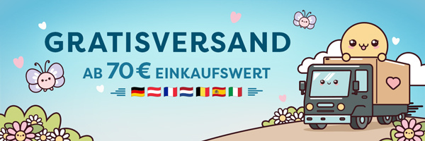 Gratisversand ab 70€ Einkaufswert