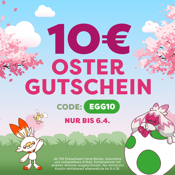 10€ Ostergutschein - Code: EGG10 - nur bis 6.4.