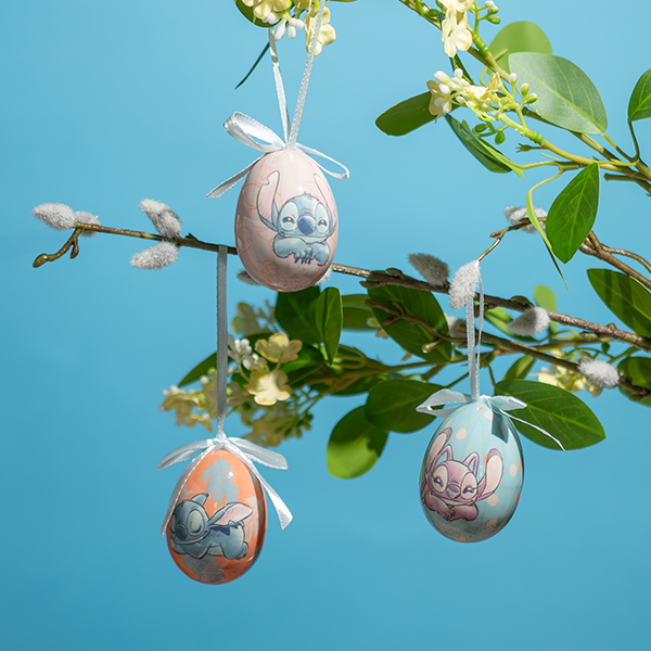 Stitch Ostereier Anhänger 9tlg - Lilo & Stitch