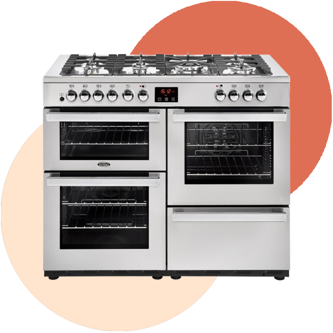 Belling Cookcentre 100cm Dual Fuel Range Cooker