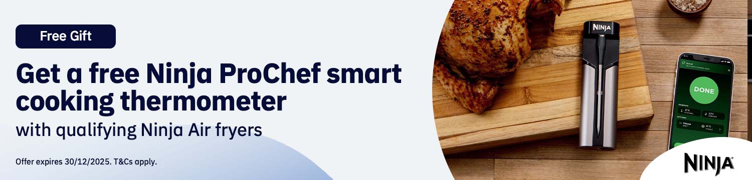 Free Ninja ProChef thermometer with purchase of selected Ninja cooking appliances