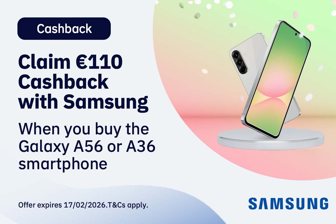 Samsung cashback offer for Galaxy phones.