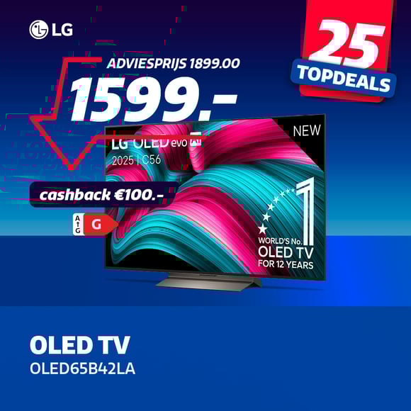 LG OLED TV aanbieding
