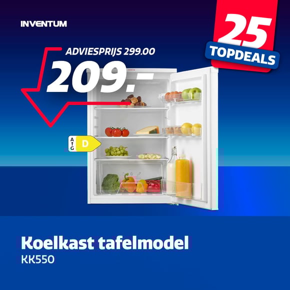 Inventum tafelmodel koelkast aanbieding