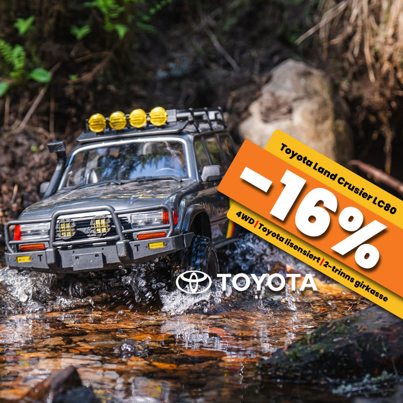 FMS FCX10 Toyota Land Crusier LC80