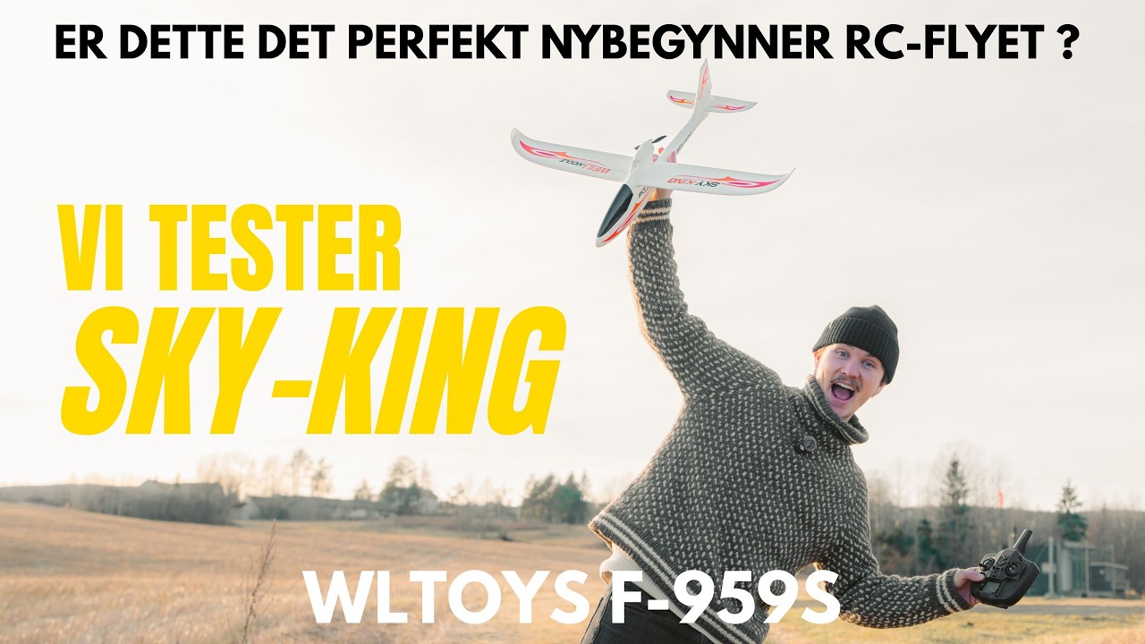 Vi tester WLtoys Sky-King F959S