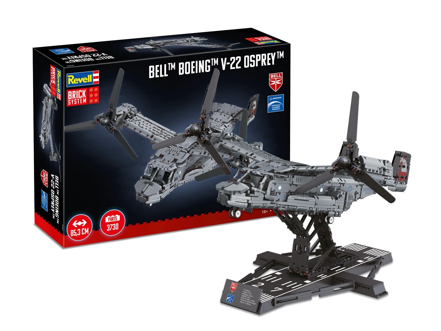 Revell Brick System 1:25 Bell Boeing V-22 Osprey