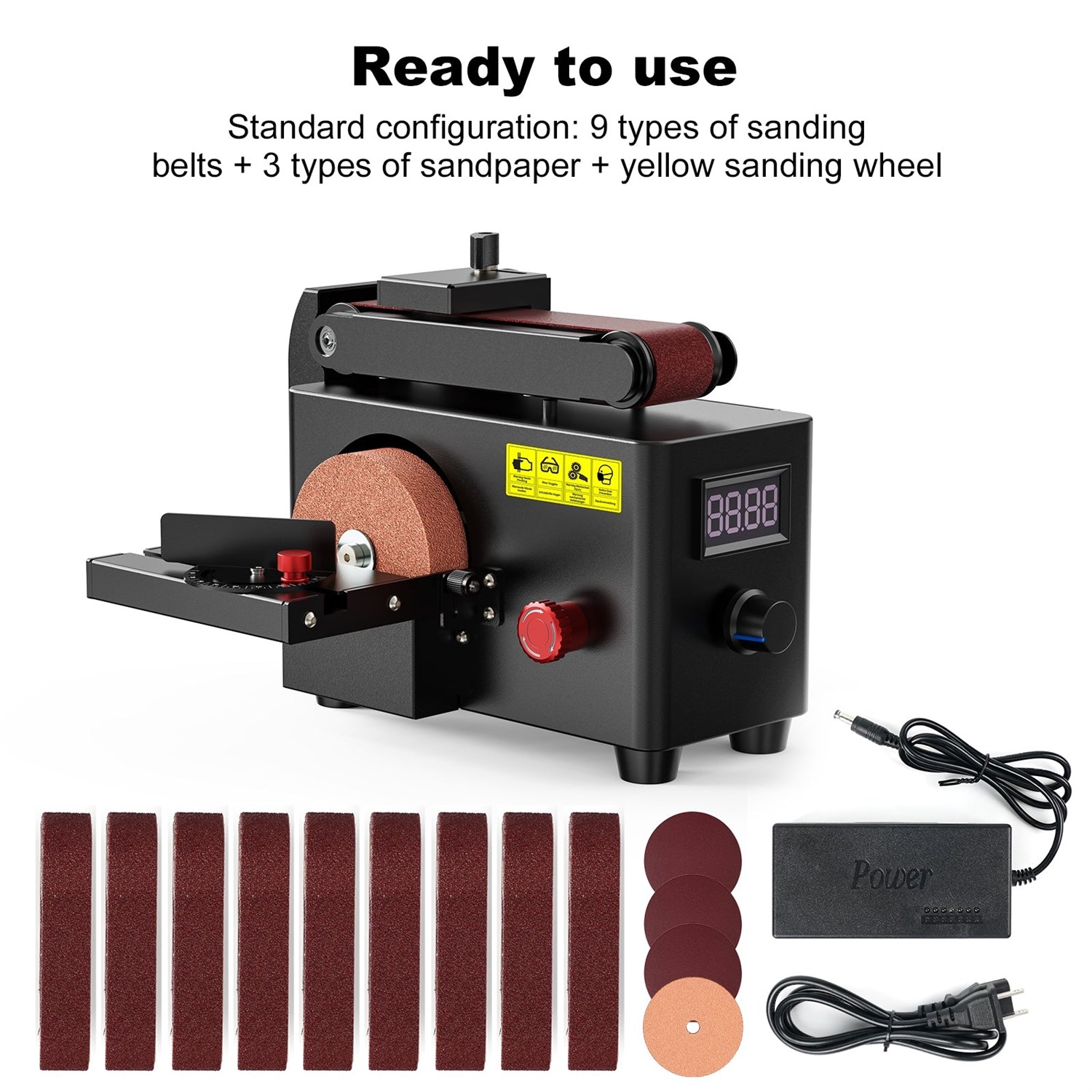 TwoTrees Multi-function Belt Sander