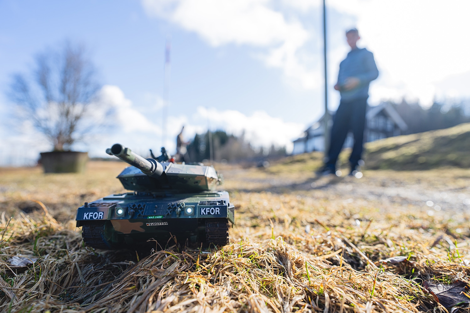 Test RC Battle Tanks