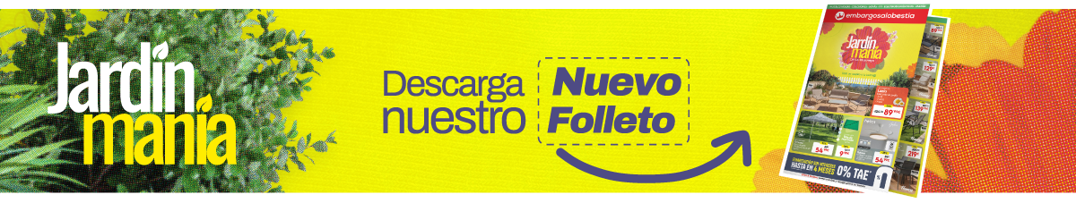 Folleto Jardín Manía