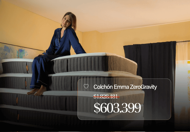 Colchón Emma ZeroGravity $603.399