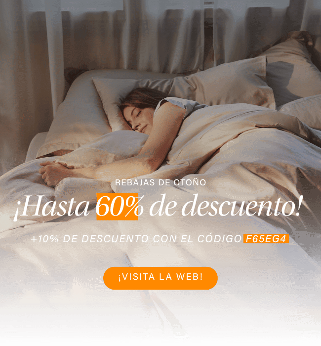 REBAJAS DE OTOÑO ¡Hasta 60% de descuento! +10% DE DESCUENTO CON EL CÓDIGO F65EG4 ¡VISITA LA WEB!