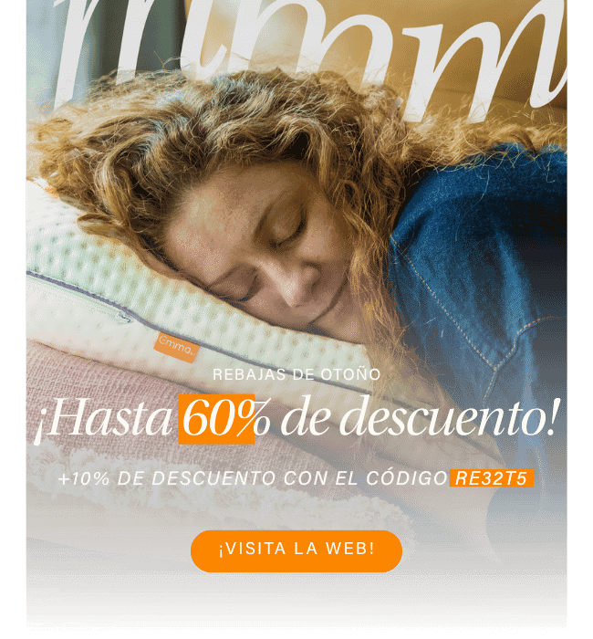 REBAJAS DE OTOÑO Hasta 60% de descuento! +10% DE DESCUENTO CON EL CÓDIGO RE32T5 ¡VISITA LA WEB!