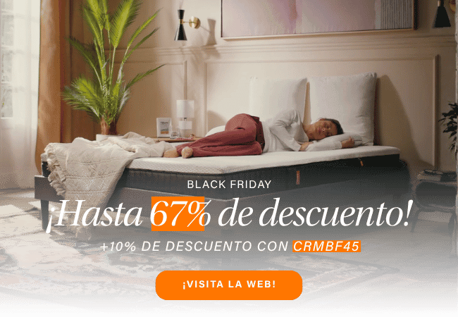 BLACK FRIDAY Hasta 67% de descuento! +10% DE DESCUENTO CON CRMBF45 ¡VISITA LA WEB!