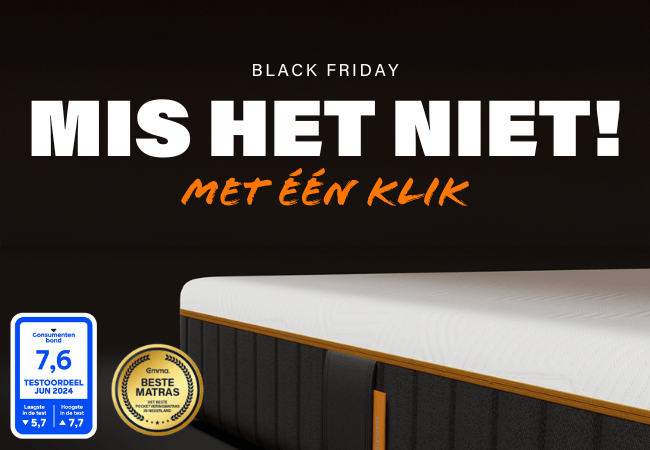 BLACK FRIDAY MIS HET NIET! MET ÉÉN KLIK