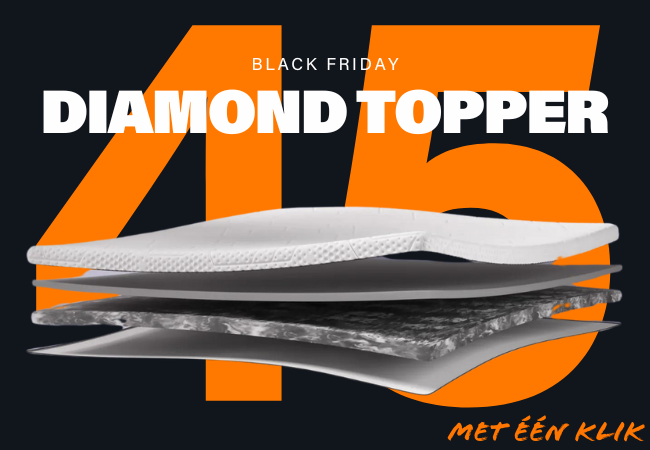 BLACK FRIDAY DIAMOND TOPPER MET ÉÉN KLIK