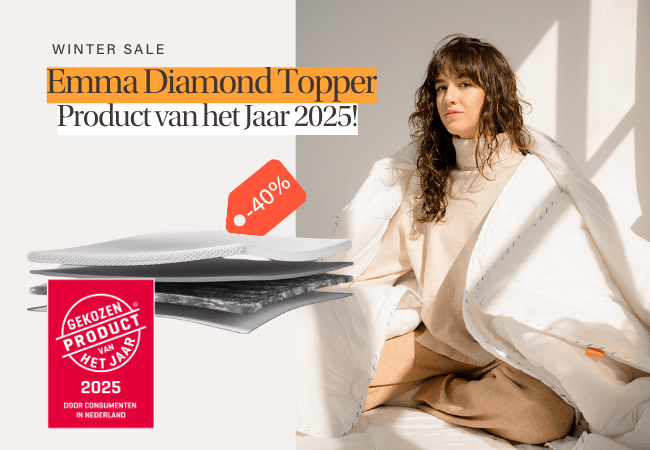 WINTER SALE Emma Diamond Topper Product van het Jaar 2025!