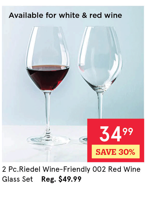 Riedel Wine-Friendly 002 Red Wine Glass 