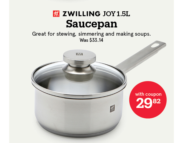 ZWILLING Joy 1.5L Saucepan with Lid