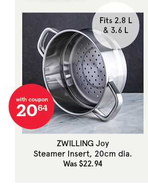 ZWILLING Joy 20cm Steamer Insert