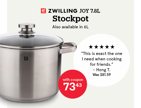 ZWILLING Joy 7.8L Stockpot