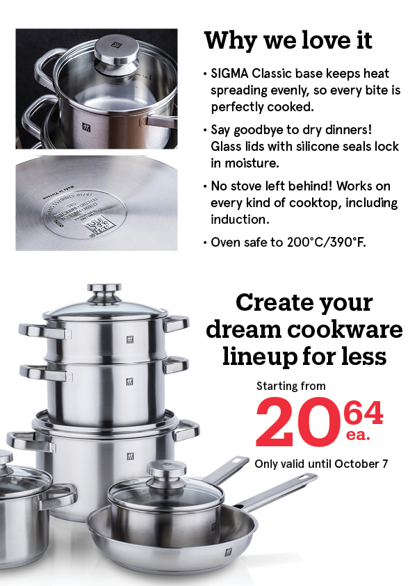 ZWILLING Joy Cookware Extra 10% Off