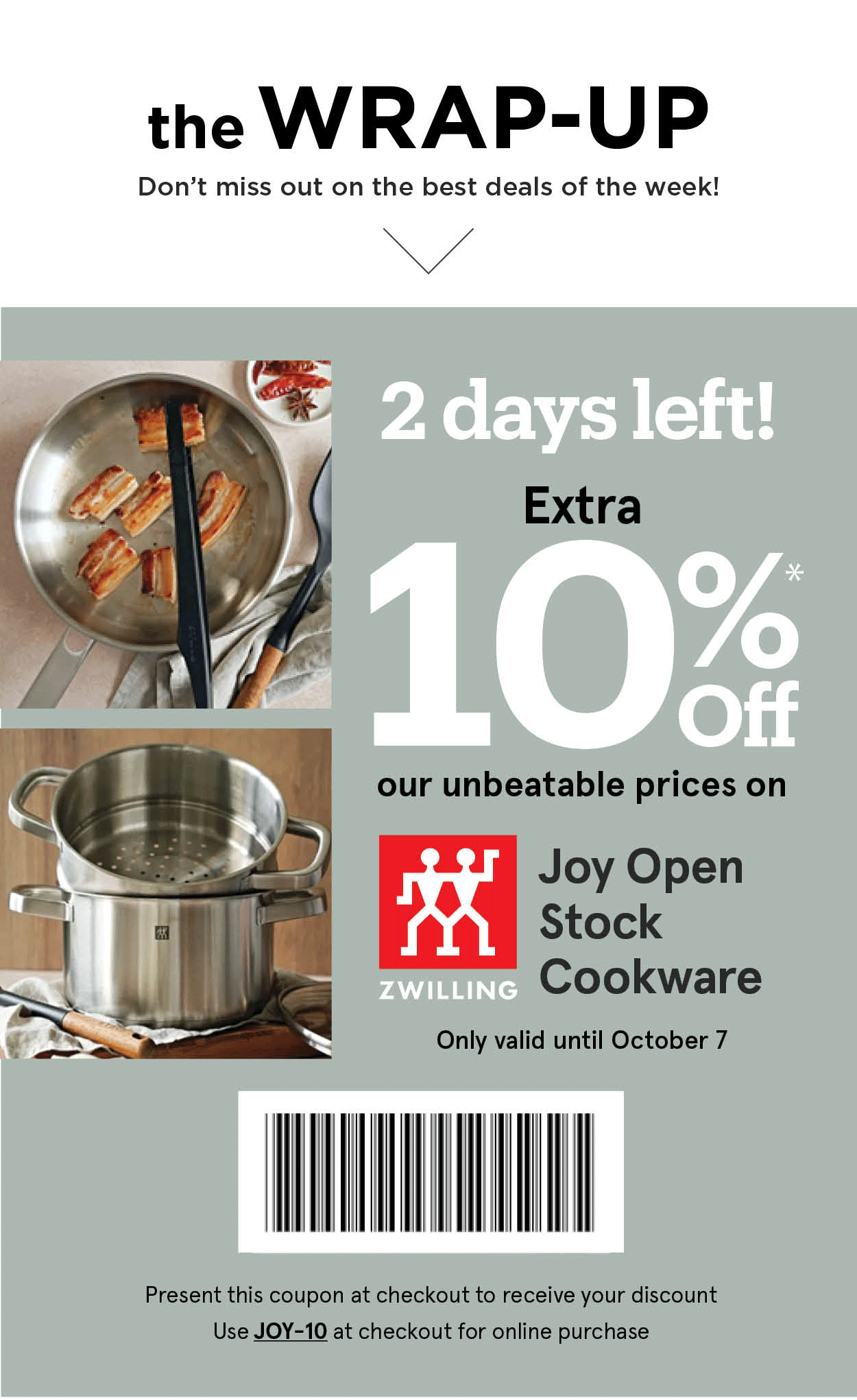 Zwilling Joy-  10% OFF