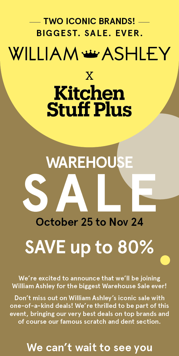 Warehouse Sale