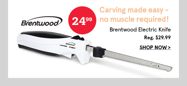 Brentwood Electric Knife