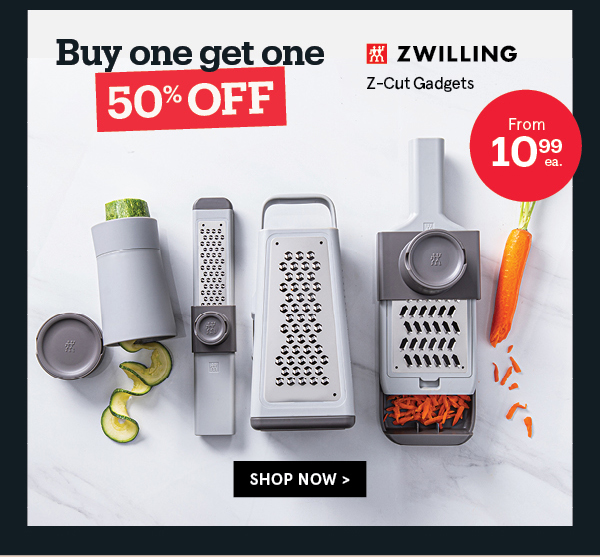 BOGO 50% Off ZWILLING Z-Cut Gadgets