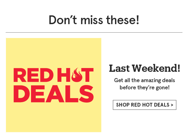 Red Hot Deals